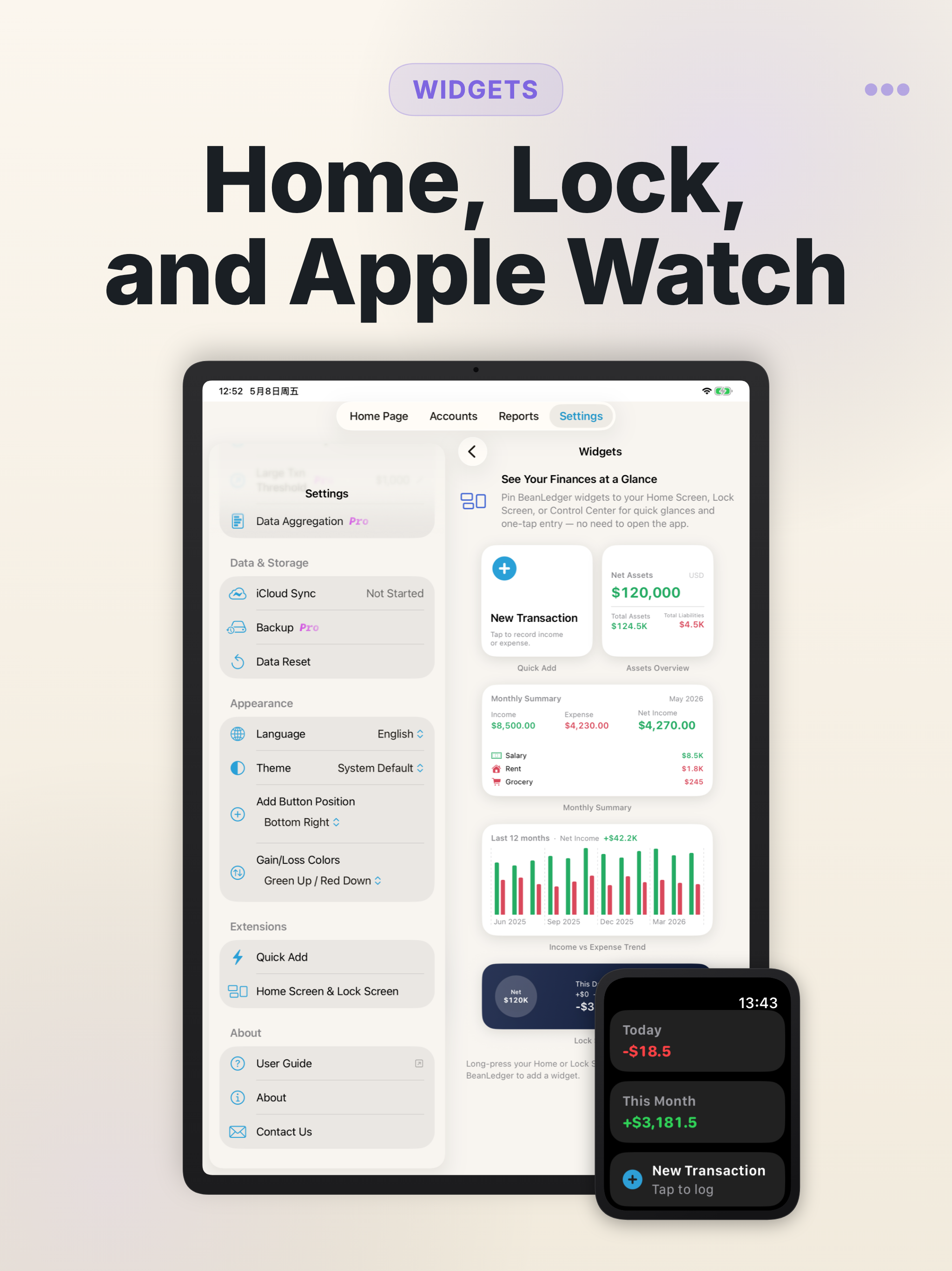 BeanLedger: Books·Money·Charts screenshot 13
