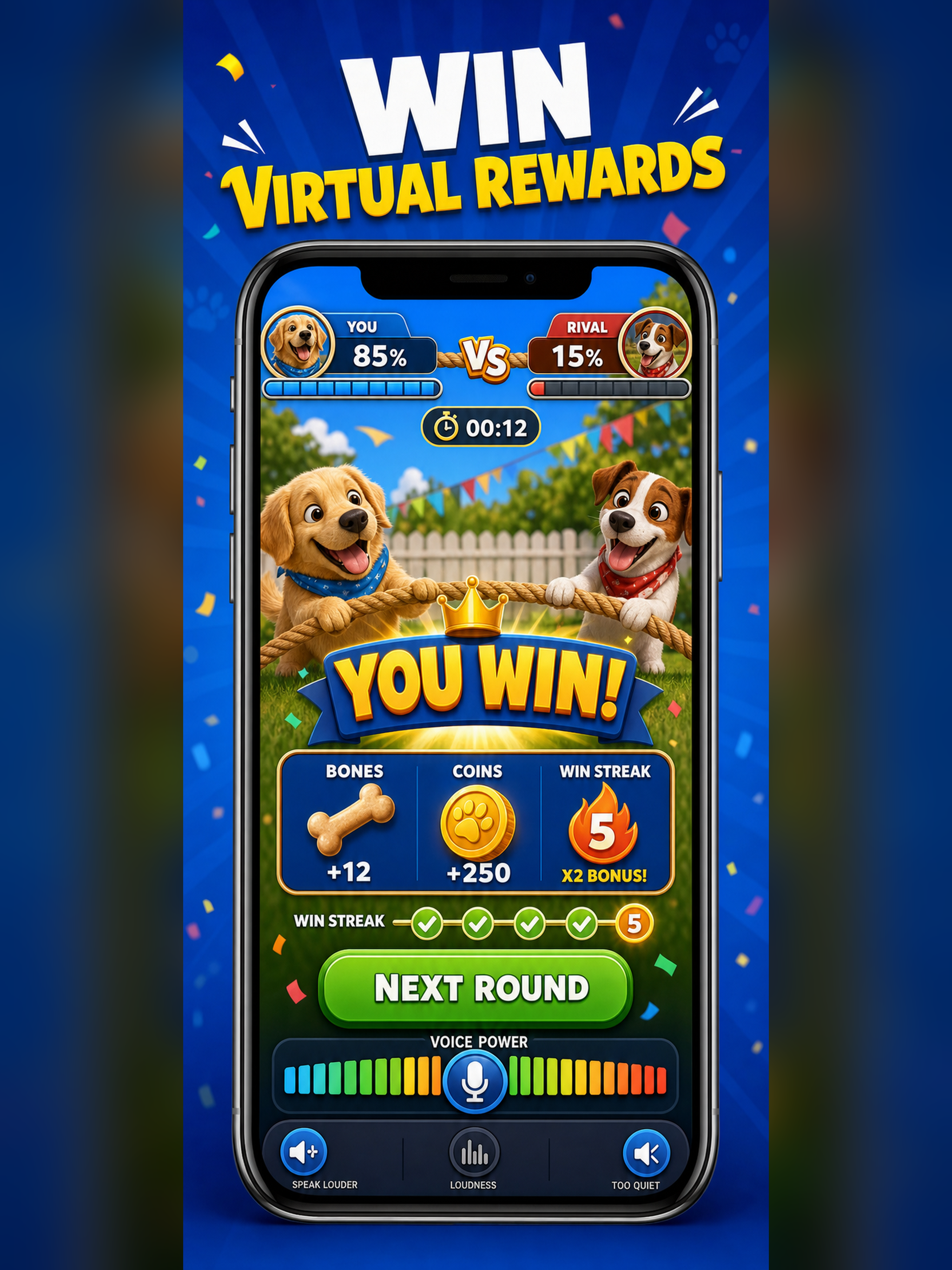 Bark Battle: Voice Party Game screenshot 16