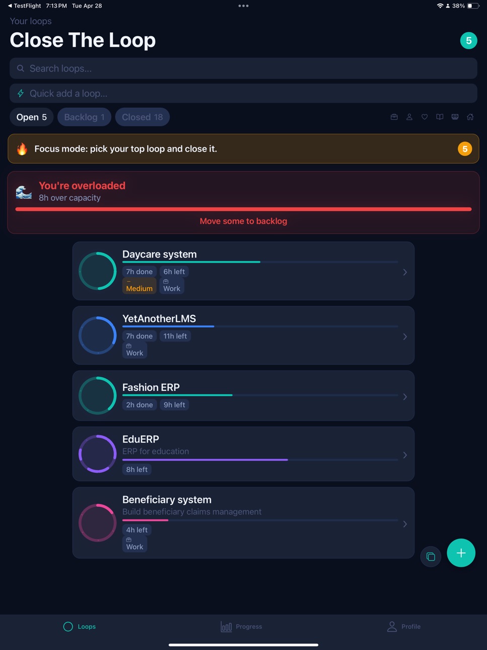 iPad screenshot