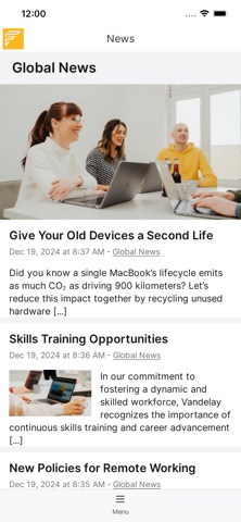 App screenshot