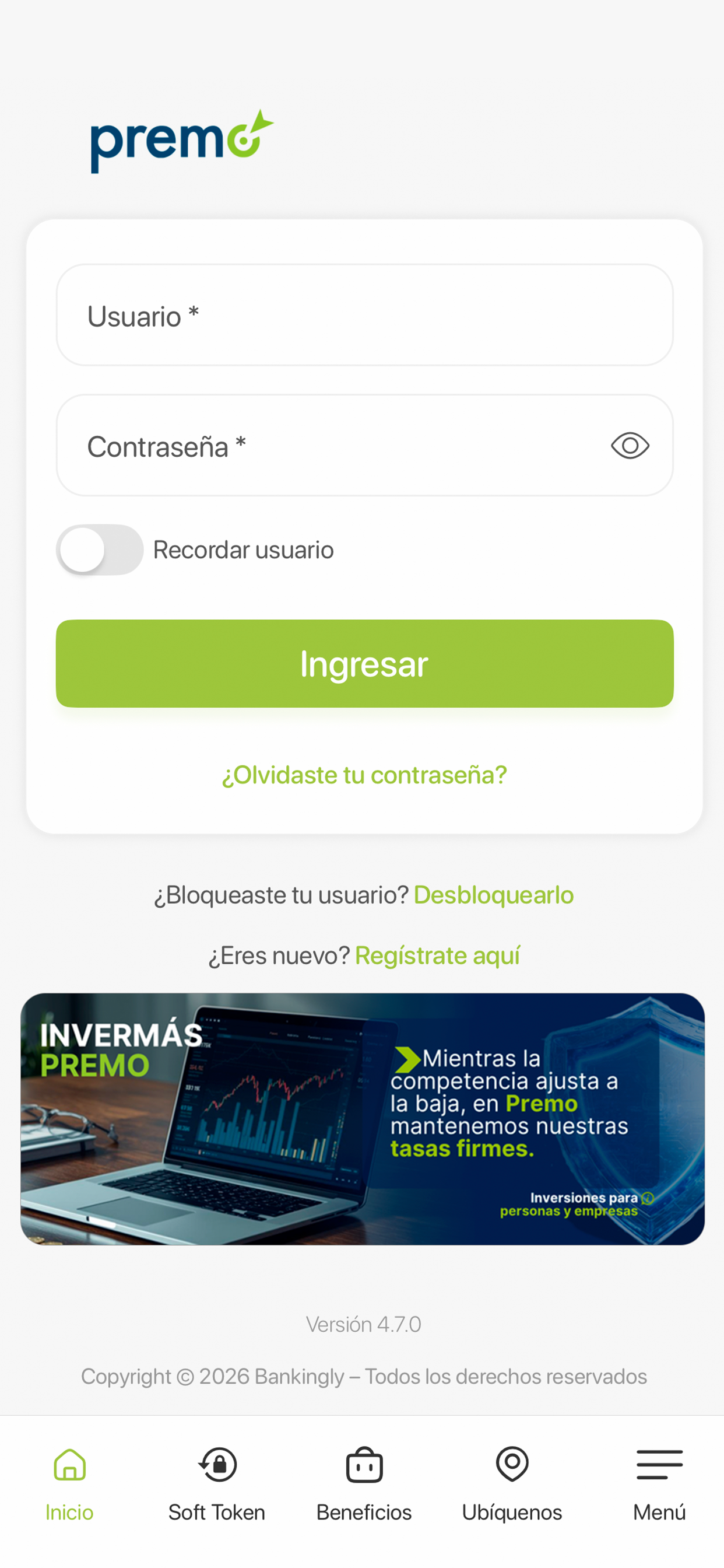 PREMO Móvil