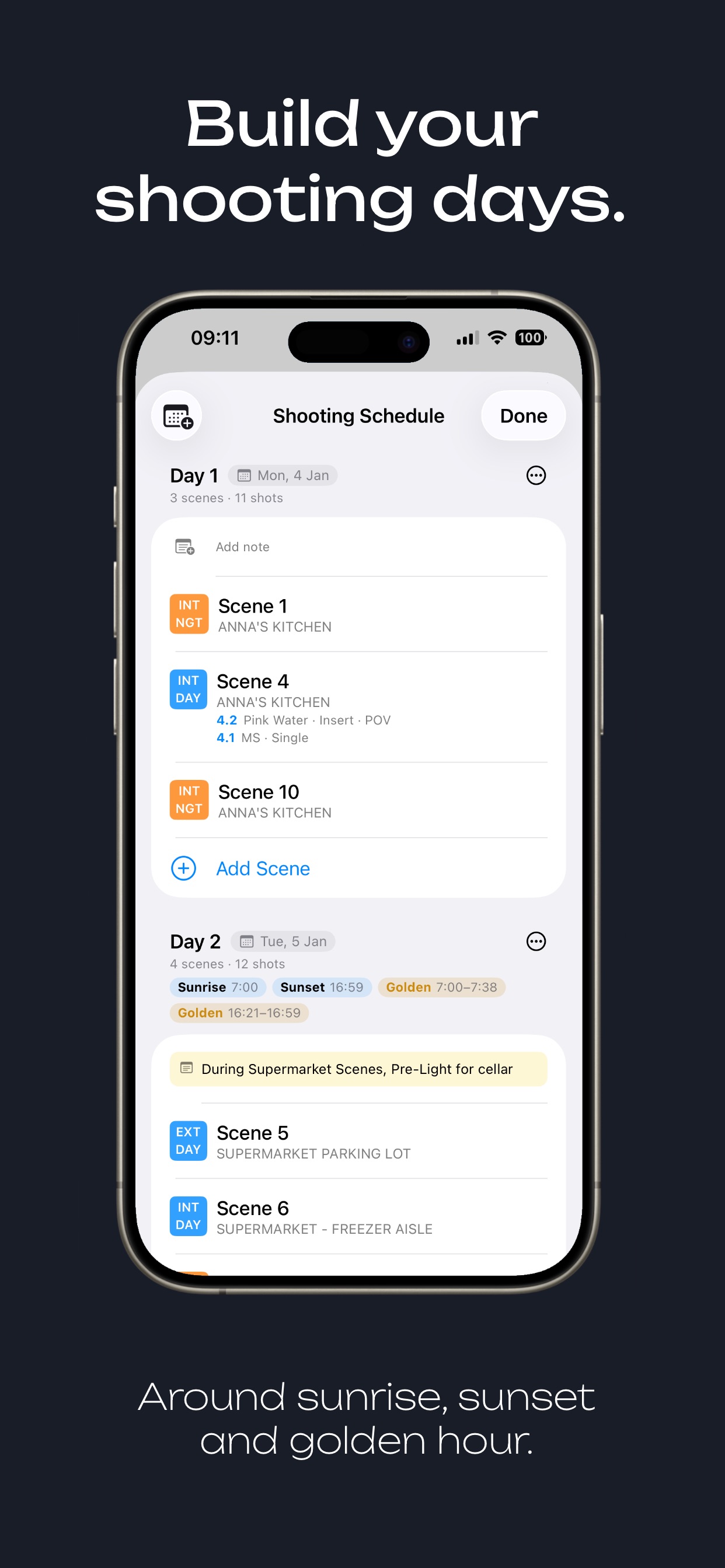 Screenshot 3 of CinePlanner