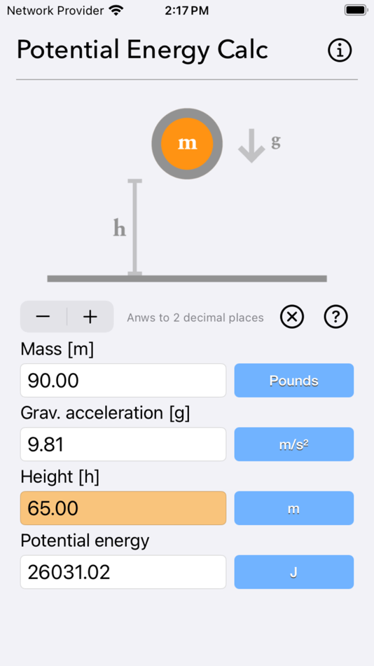 #3. Potential Energy Calculator (iOS) 由: Nitrio