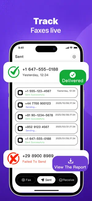 Send Faxes: Receive Doc & PDF screenshot 4