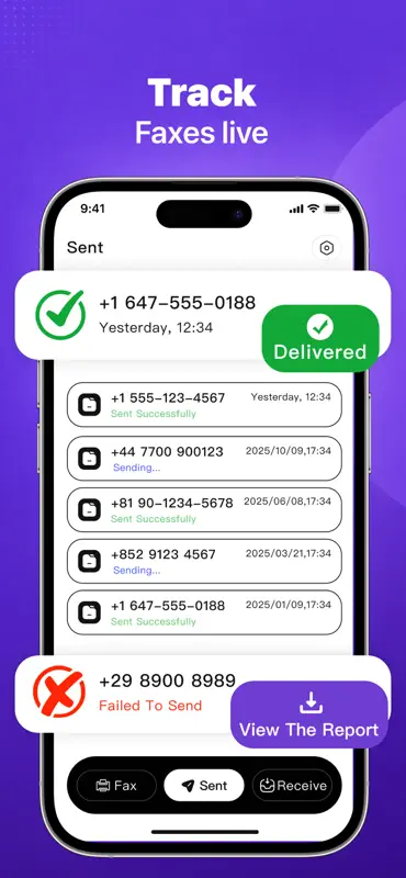 Send Faxes: Receive Doc & PDF screenshot 4 of 7
