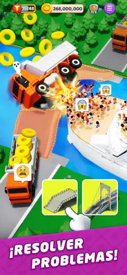 Captura de pantalla de Top Tycoon: Coin Theme Empire en iPhone 6