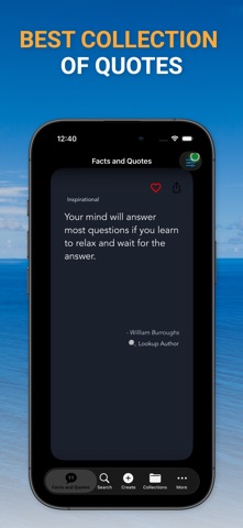 Facts and Quotes screenshot