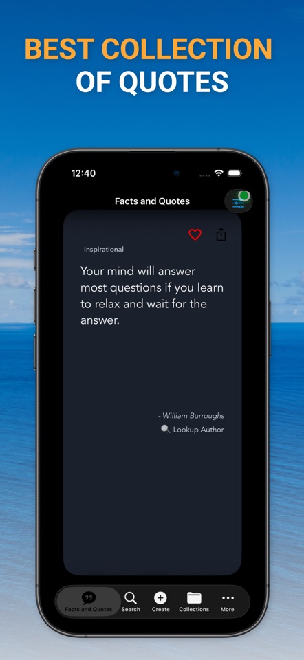 Facts and Quotes screenshot 1