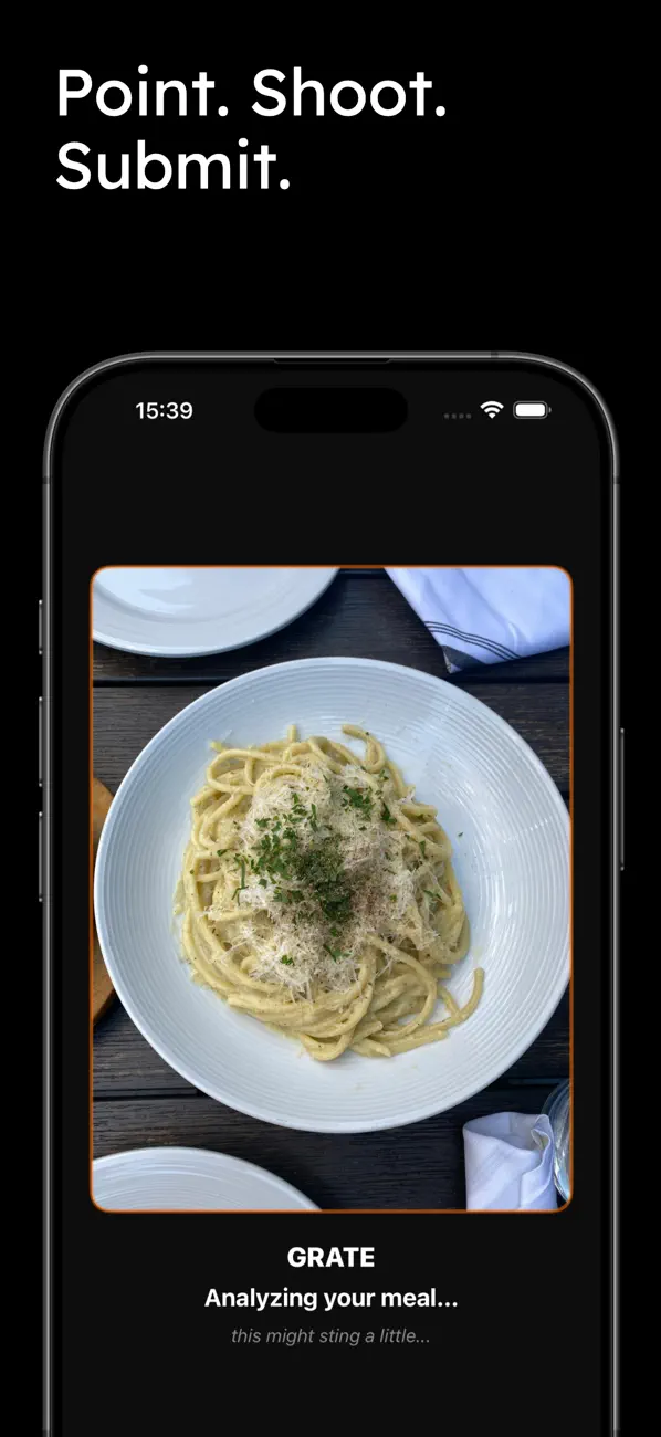 Screenshot #2 pour Meal Critic - GRATE