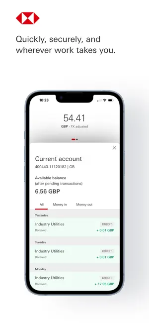 HSBCnio screenshot 2
