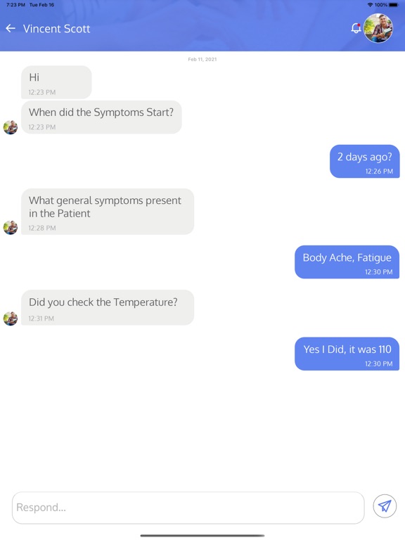 CareHudl iPad screenshot 5 - Medical app