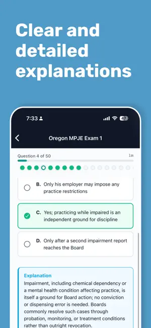 Oregon MPJE Exam Prep screenshot 4