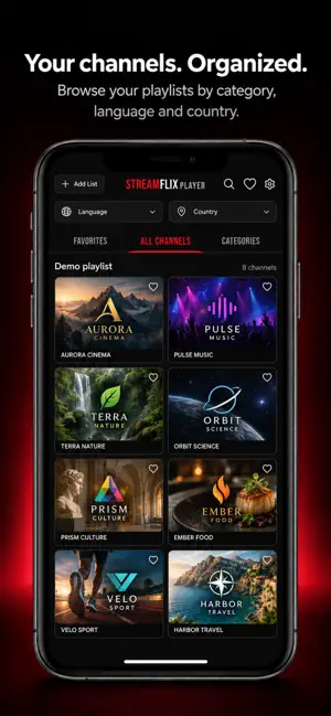StreamFlix IPTV screenshot 1