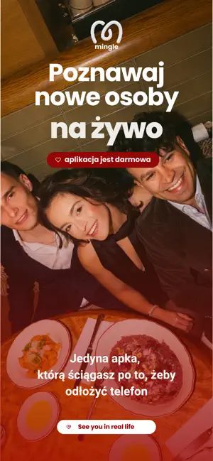 Mingle IRL iPhone screenshot 1