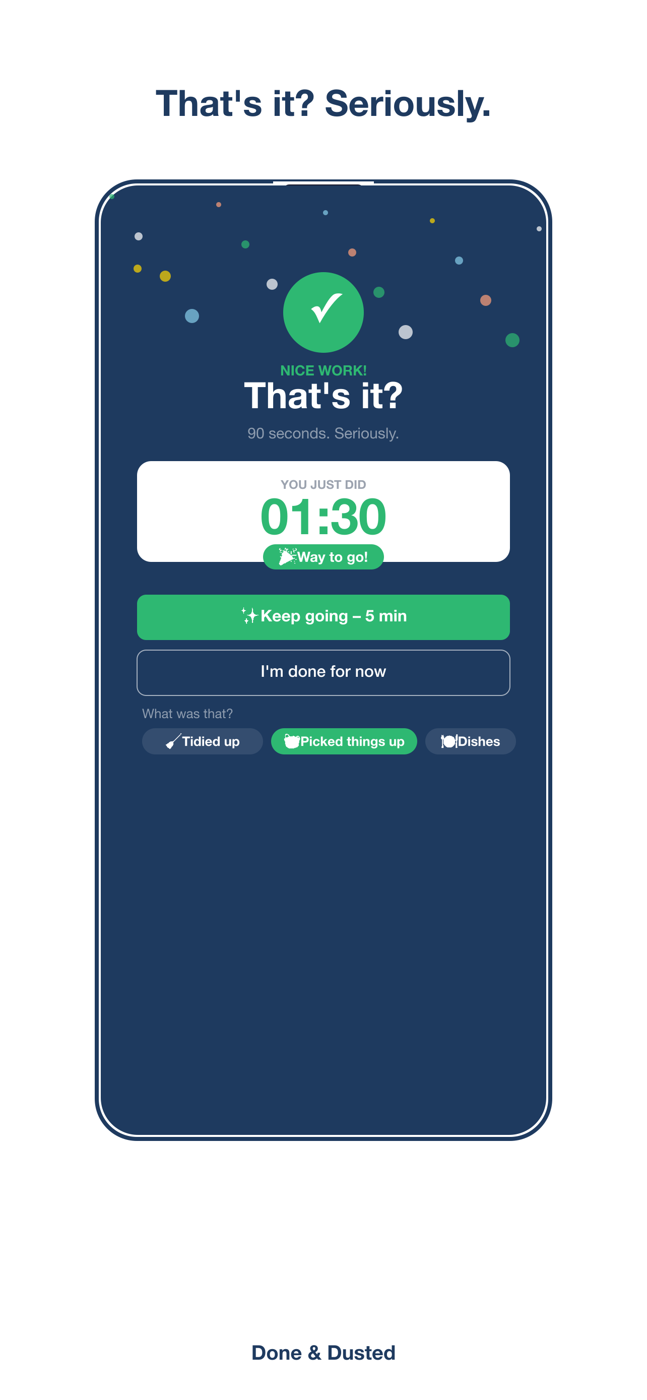 Done & Dusted screenshot 3