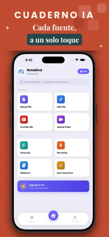 AI Notebook - Quiz LM y Notas screenshot 1 of 5