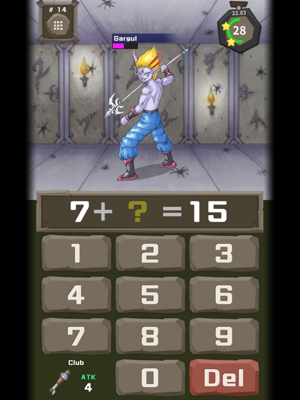 Monster Tower: Math Battle RPG screenshot 10