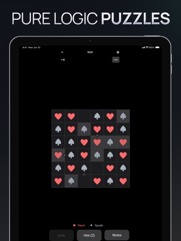 DUO - Logic Grid & Brain Game