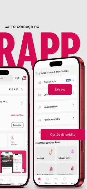 Sem Parar: Tag, Seguro, Multas iPhone screenshot 2