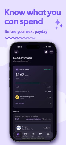 Payday Planner App - MoneyMap Screenshot 1 of 8