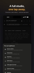 Screenplay Writer: Zen Writer screenshot