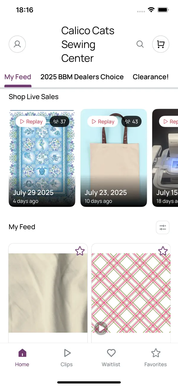 Screenshot #2 pour Calico Cats Sewing Center