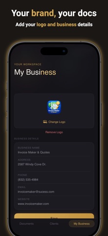 Invoice Maker & Quotes Screenshot 3 of 4