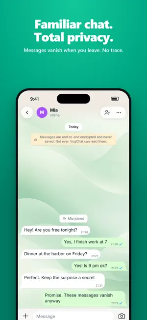 VogChat – Private Chat screenshot 2