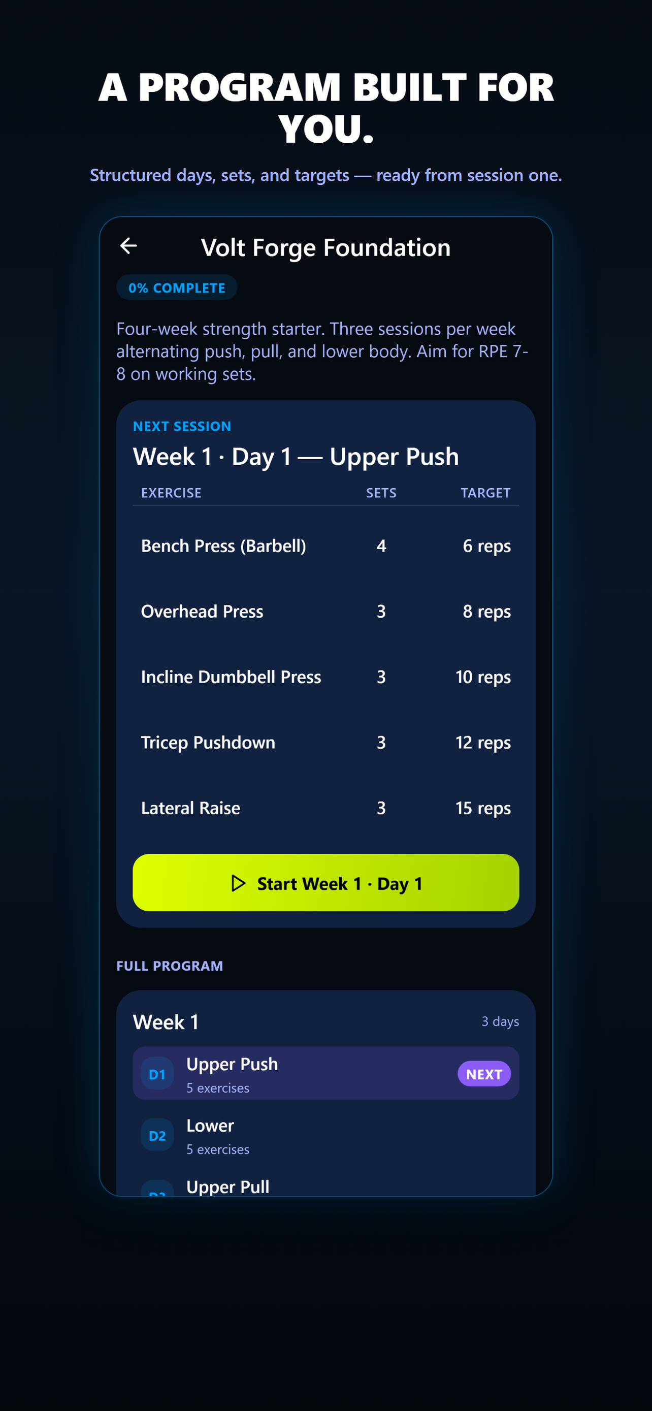 Iron Will Fitness screenshot 3