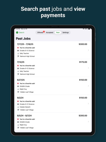 Tagg Subs iPad screenshot