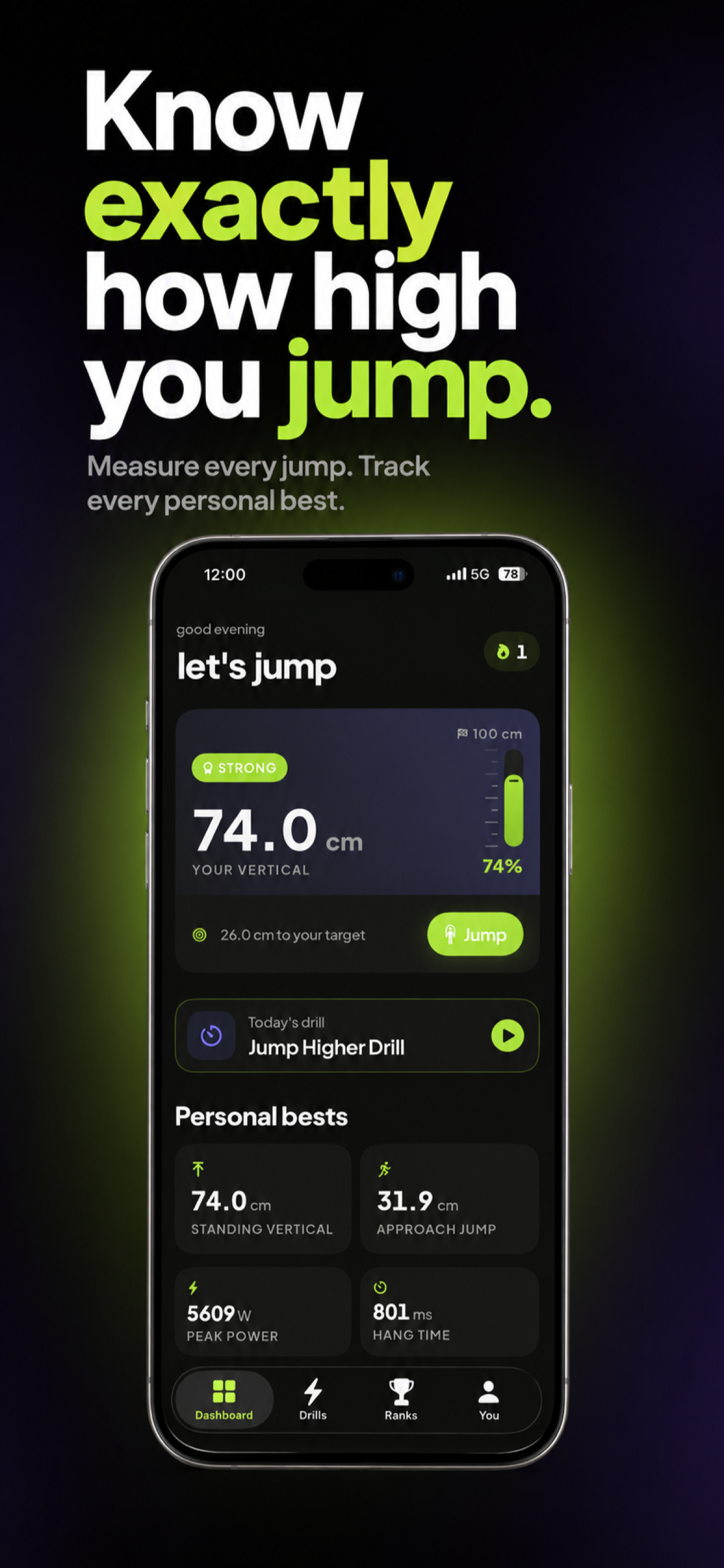JumpHigher: Vertical Jump screenshot 2