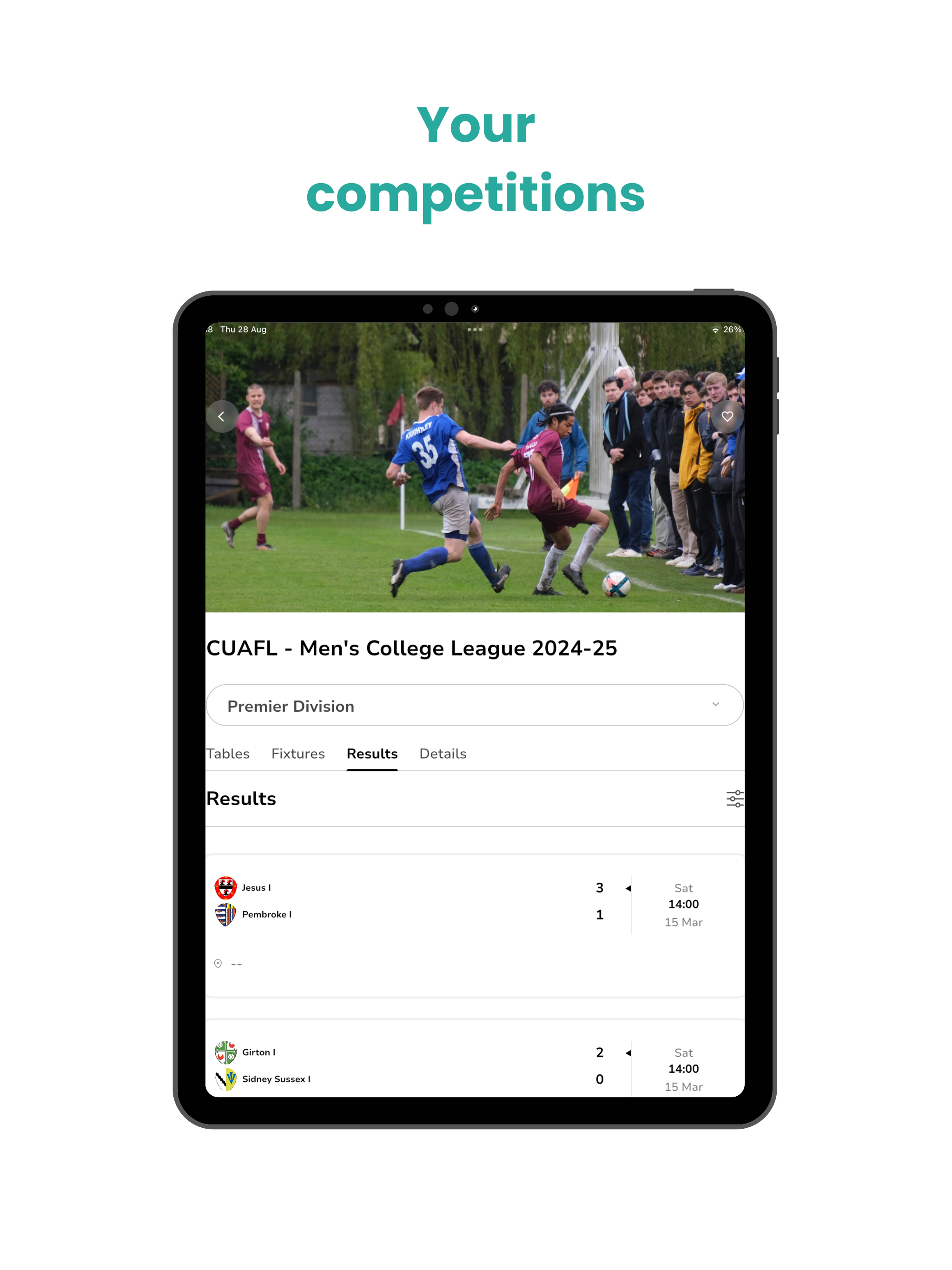 Cambridge University Leagues