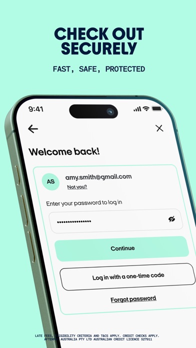 Afterpay. Buy now, pay it in 4 App Store preview screenshot 9