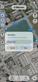 GPS Land Area Calculator screenshot