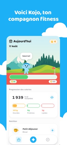 Kojo: Régime & Suivi Calorique iPhone screenshot 2
