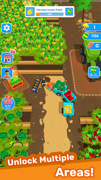 Juice Factory Idle Farm Land Screenshot