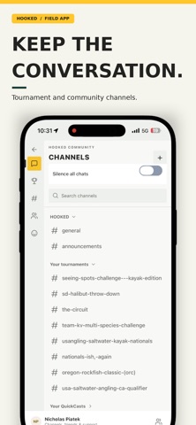 Hooked Field App Screenshot 6 of 10