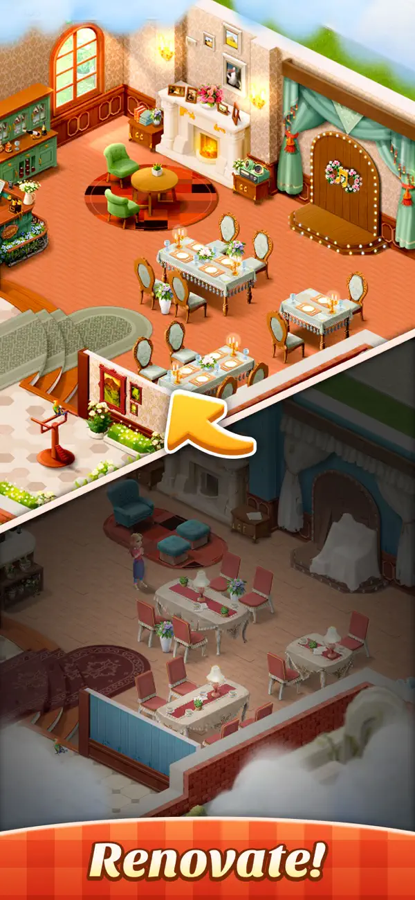 Annas Holiday Merge Hack screenshot 7 - game app interface