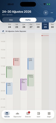 TrioSync: Özel Ders Takibi Screenshot 1 of 6