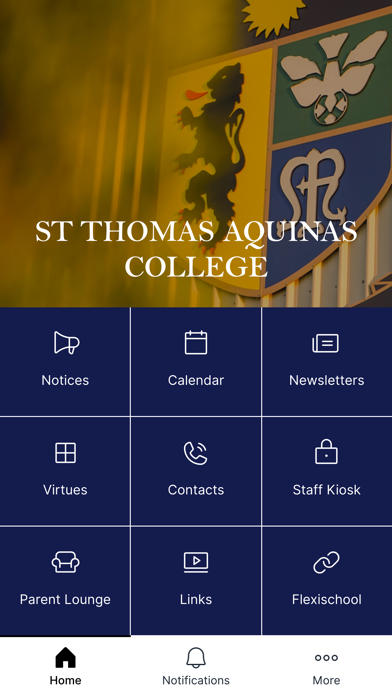 St Thomas Aquinas College Screenshot