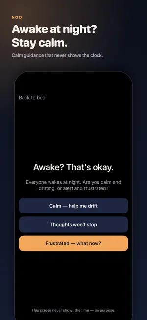 Nod: Sleep Diary & Routine screenshot 4