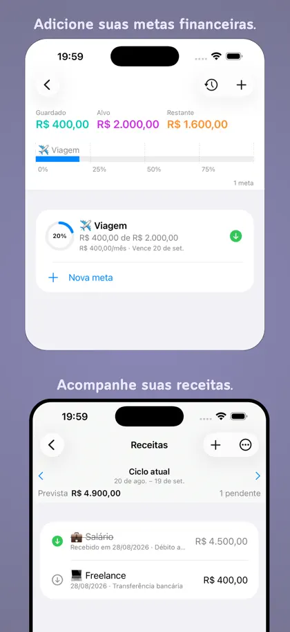 Captura de tela 6 de 6 de Remainders: Contas e Gastos