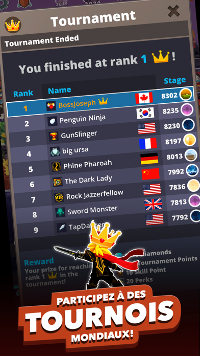 Screenshot #1 pour Tap Titans 2 - AFK Legends