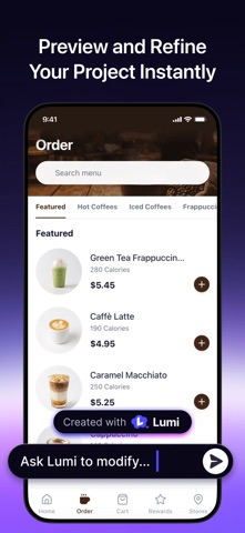 Lumi: vibe coding app Screenshot 4 of 6