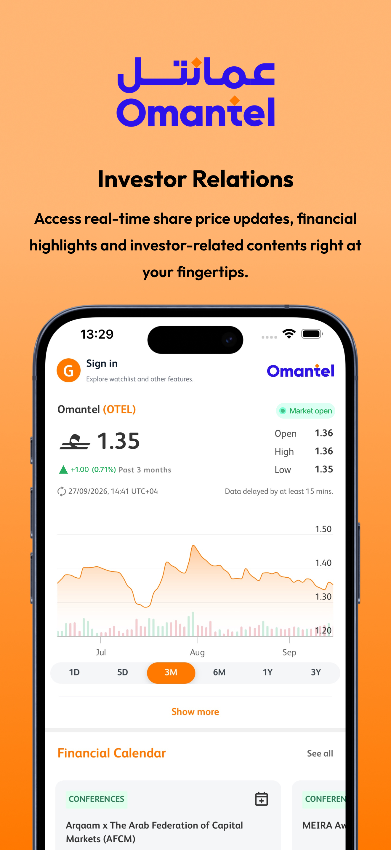 Omantel Investor Relations