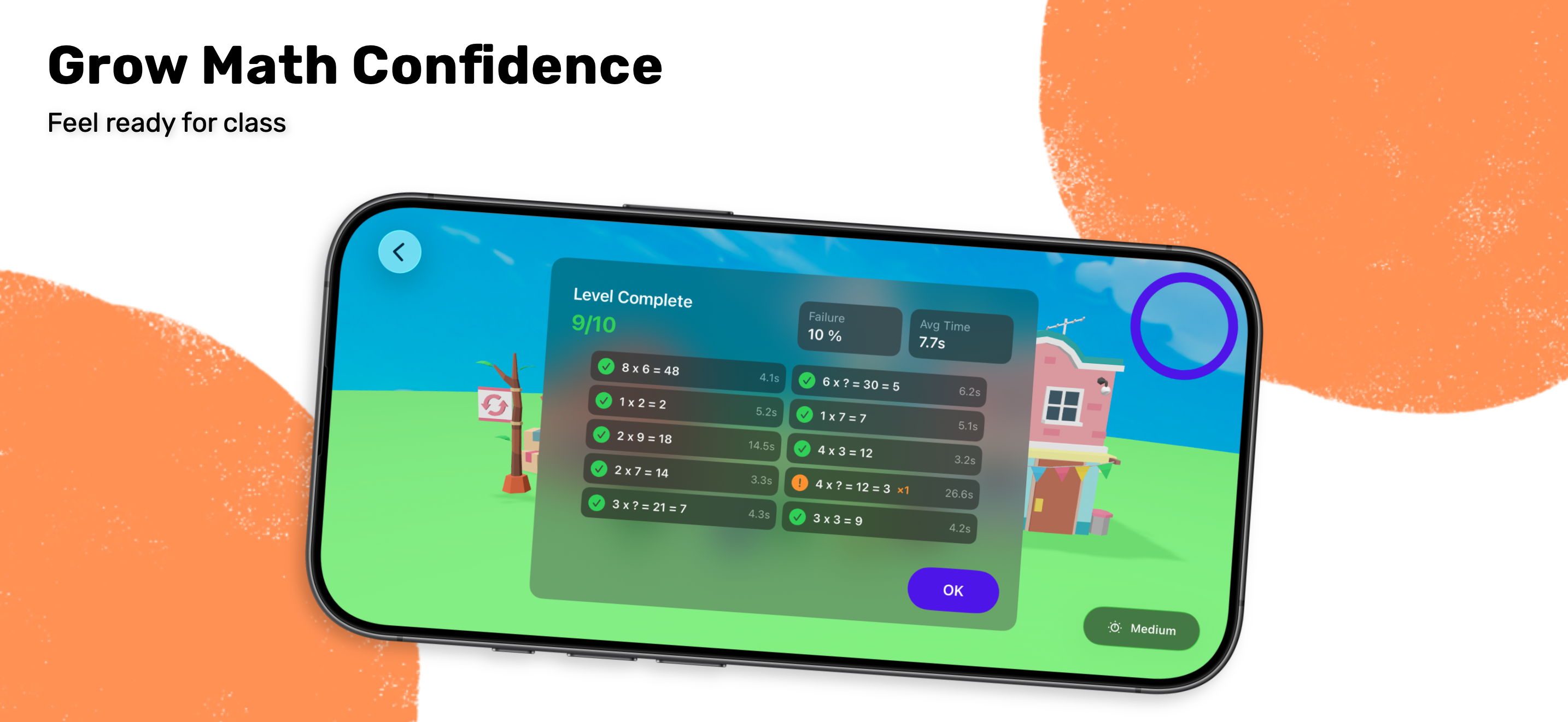 NumTown Multiplication games screenshot 9