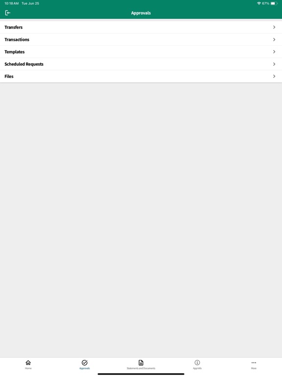 PNB2GOBIZ Mobile Banking iPad screenshot 1 - Finance app
