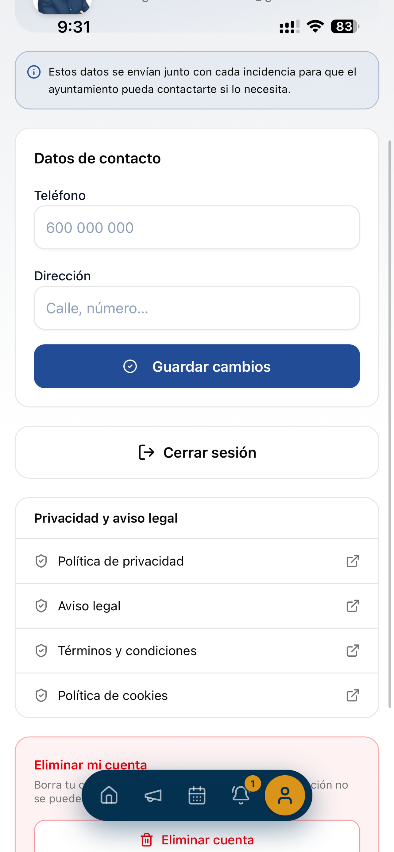 Buzón Municipal screenshot 9