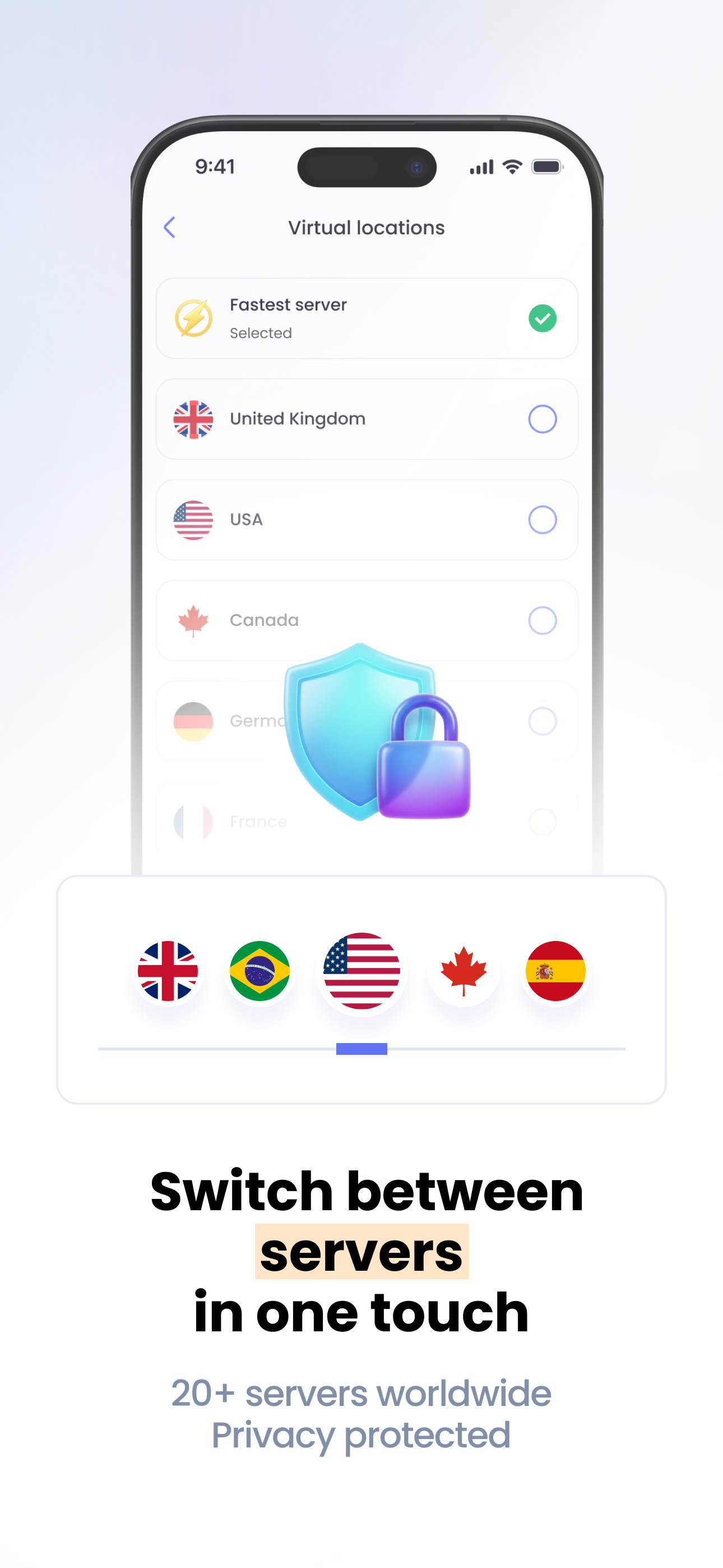 iDefNet VPN: Safe Proxy Master screenshot 2
