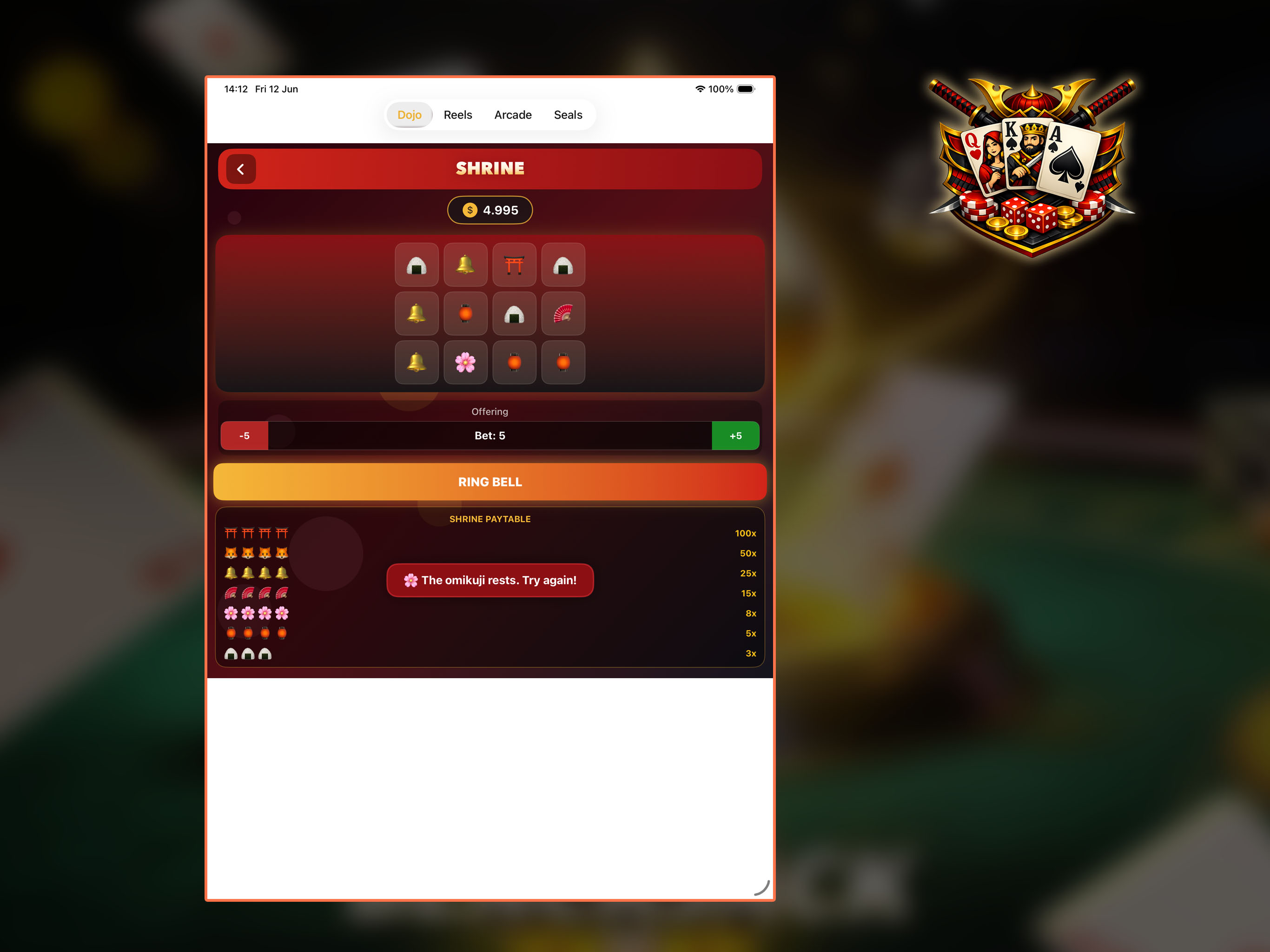 Kitsune Ronin Cards screenshot 12